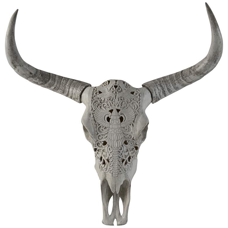 Image 1 Force 29" High Gray White Decorative Statue