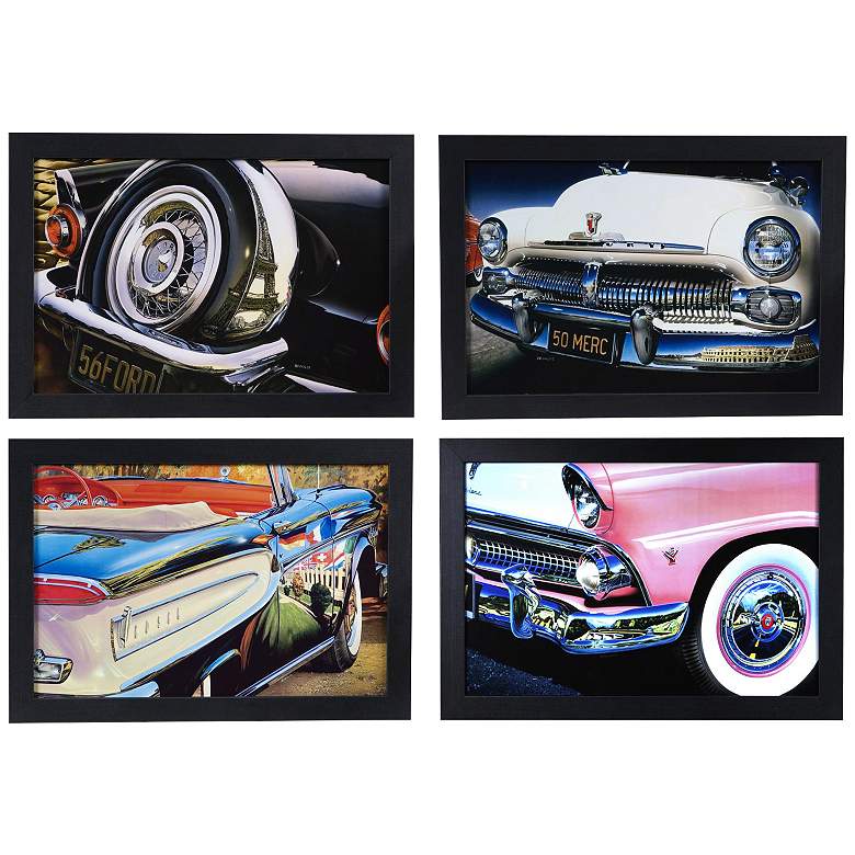 Image 1 Ford Collection 4-Piece 20 inch Wide Wall Art Set