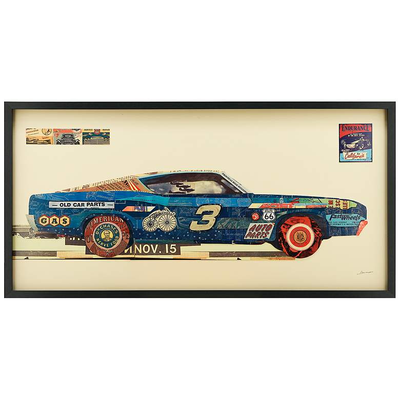 Image 2 Ford Torino 48" Wide Dimensional Collage Framed Wall Art