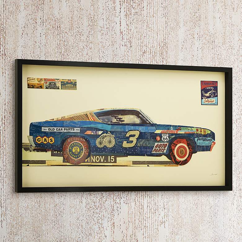 Image 1 Ford Torino 48" Wide Dimensional Collage Framed Wall Art