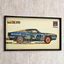 Ford Torino 48" Wide Dimensional Collage Framed Wall Art