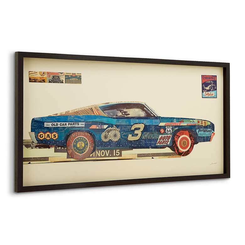 Image 4 Ford Torino 48" Wide Dimensional Collage Framed Wall Art more views
