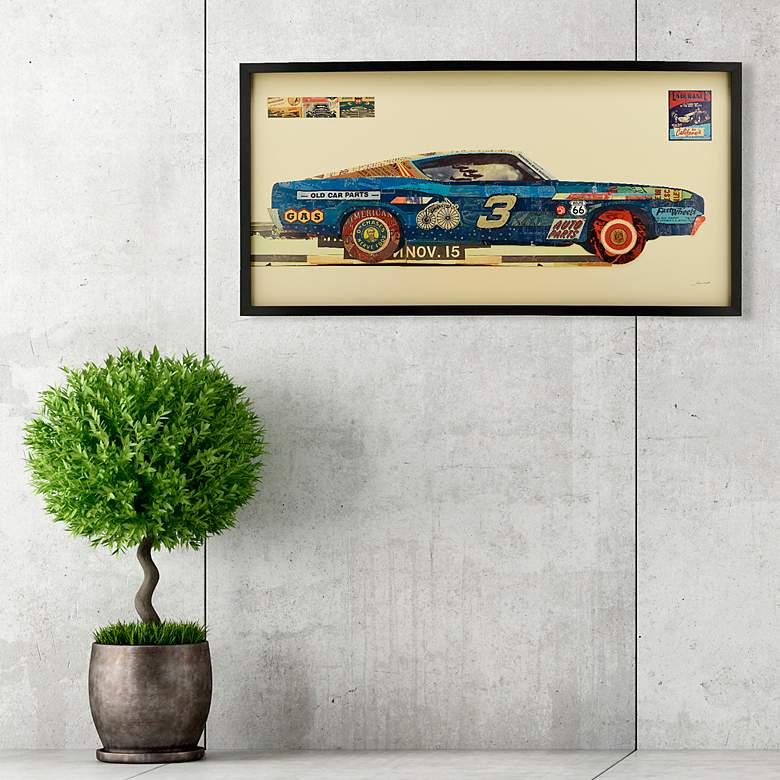 Image 5 Ford Torino 48" Wide Dimensional Collage Framed Wall Art more views