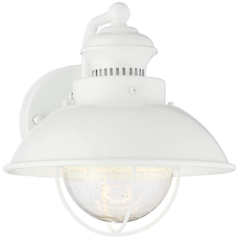 Image 1 Fordham 8 1/4" High White LED Wall Sconce