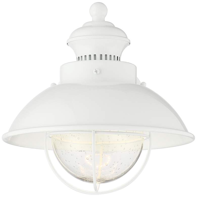 Image 4 Fordham 8 1/4" High White LED Wall Sconce more views