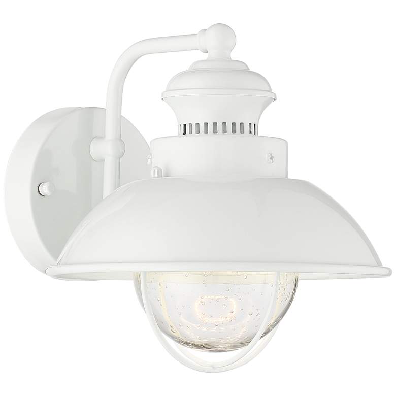 Image 5 Fordham 8 1/4" High White LED Wall Sconce more views