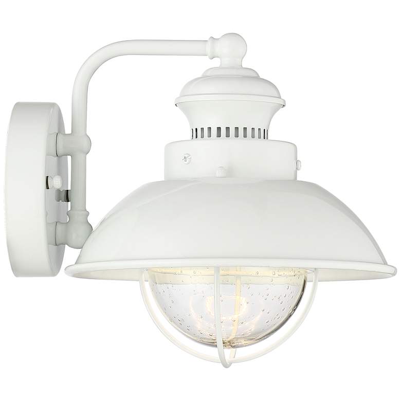Image 6 Fordham 8 1/4" High White LED Wall Sconce more views