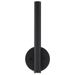 Forest 14" High Matte Black ADA LED Wall Sconce