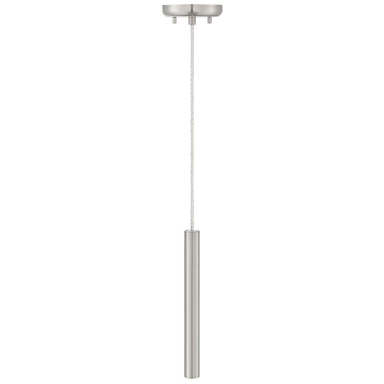 Image 4 Forest 4 3/4" Wide Brushed Nickel LED Mini Pendant more views