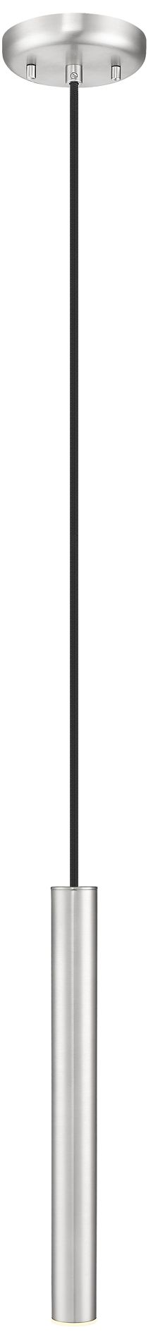 Image 4 Forest by Z-Lite Brushed Nickel 1 1/4" Wide 1 Light Pendant more views