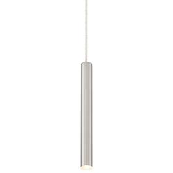 Forest by Z-Lite Brushed Nickel 1 Light Mini Pendant