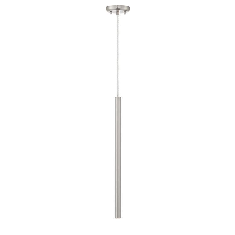 Image 4 Forest by Z-Lite Brushed Nickel 1 Light Mini Pendant more views