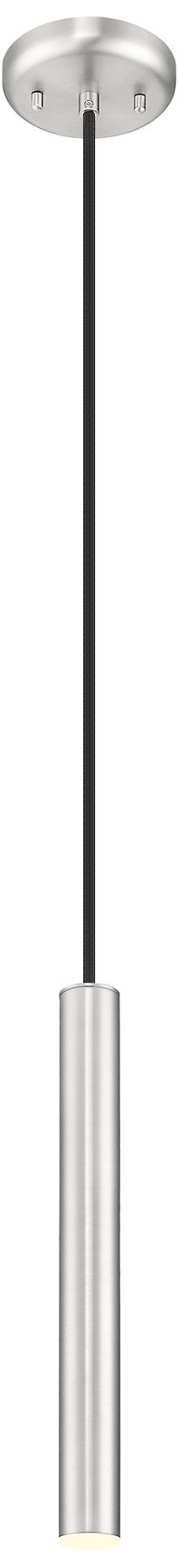 Image 5 Forest by Z-Lite Brushed Nickel 4.75 inch 1 Light Pendant more views