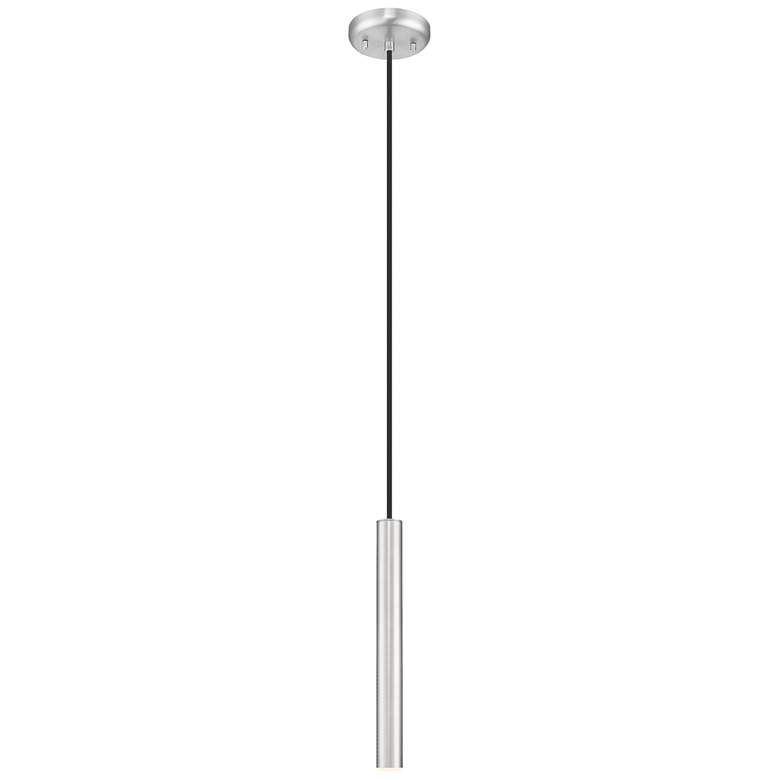 Image 1 Forest by Z-Lite Brushed Nickel 4.75 inch 1 LightPendant