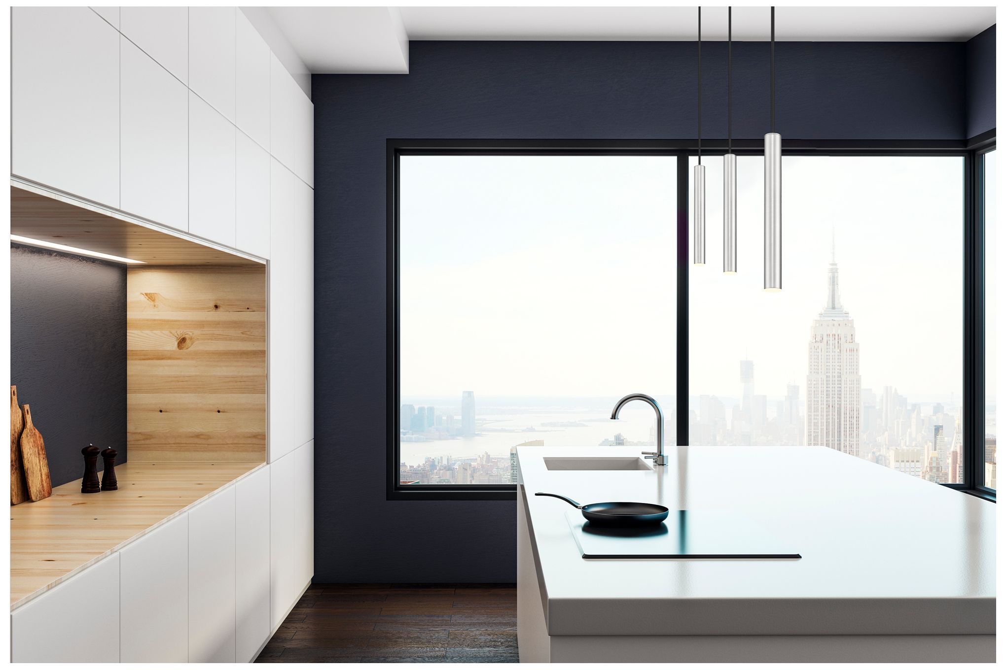 Image 3 Forest by Z-Lite Brushed Nickel 4.75 inch 1 LightPendant more views