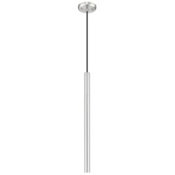 Forest by Z-Lite Brushed Nickel 4.75 inch 1 LightPendant