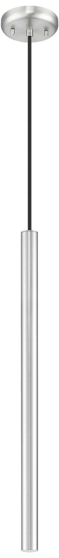 Image 7 Forest by Z-Lite Brushed Nickel 4.75 inch 1 LightPendant more views