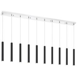 Forest by Z-Lite Chrome 10 Light Island Pendant