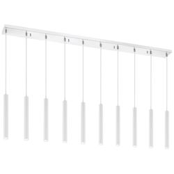 Forest by Z-Lite Chrome 10 Light Island Pendant
