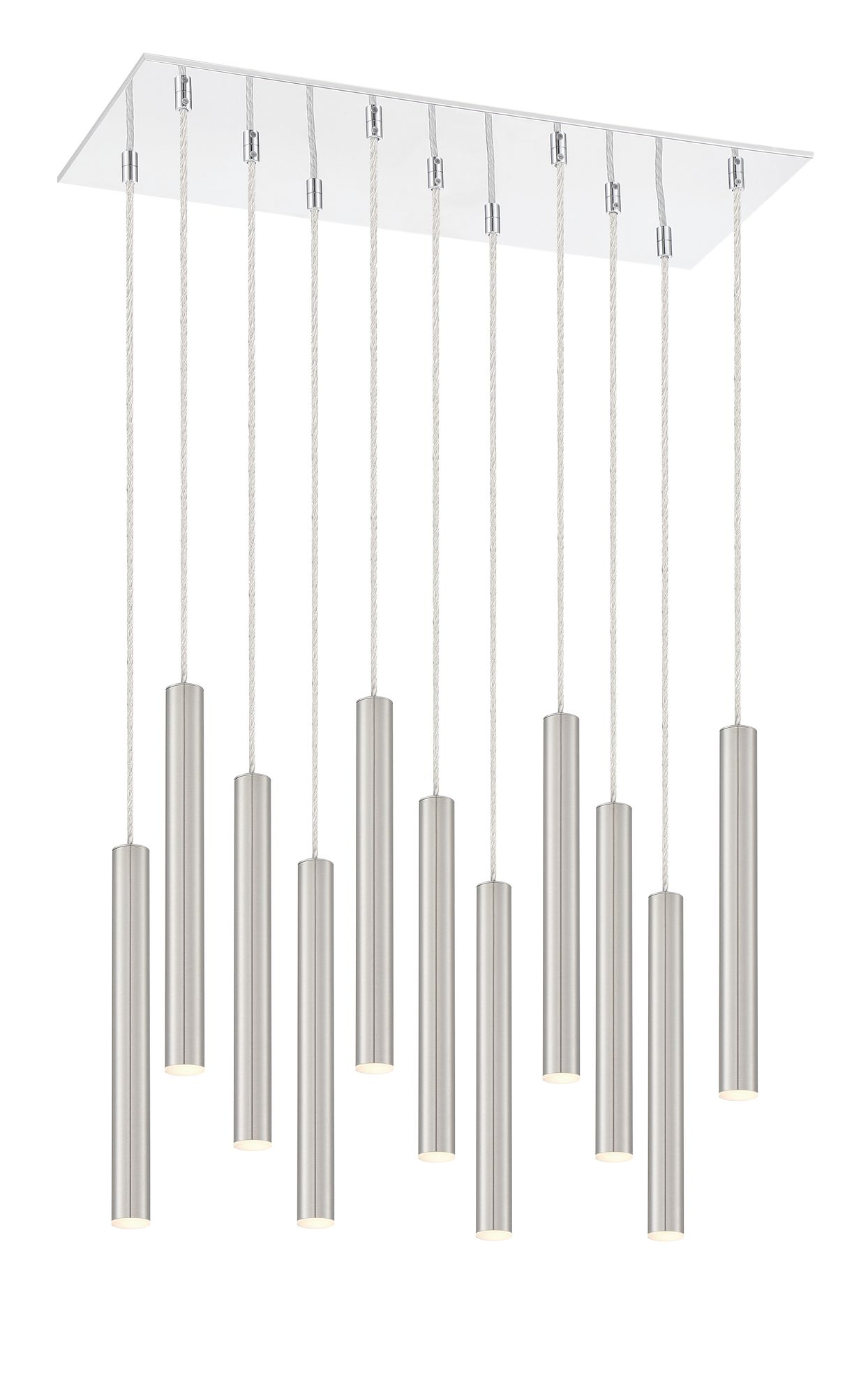 Image 4 Forest by Z-Lite Chrome 11 Light Chandelier more views