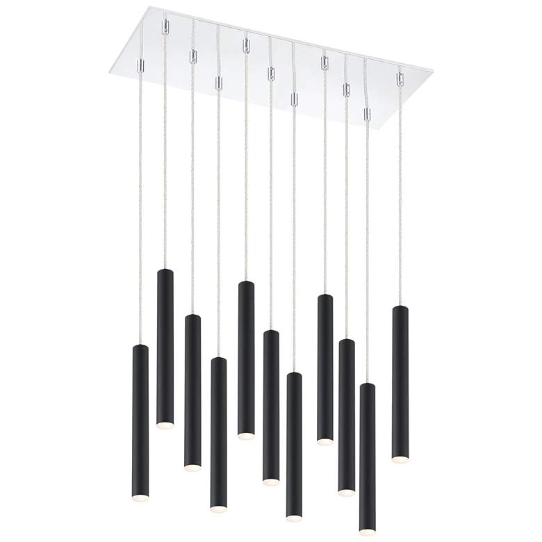 Image 1 Forest by Z-Lite Chrome 11 Light Chandelier