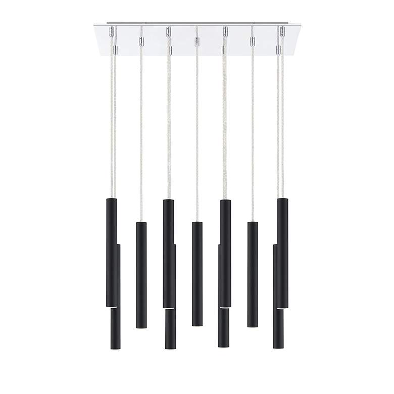 Image 3 Forest by Z-Lite Chrome 11 Light Chandelier more views