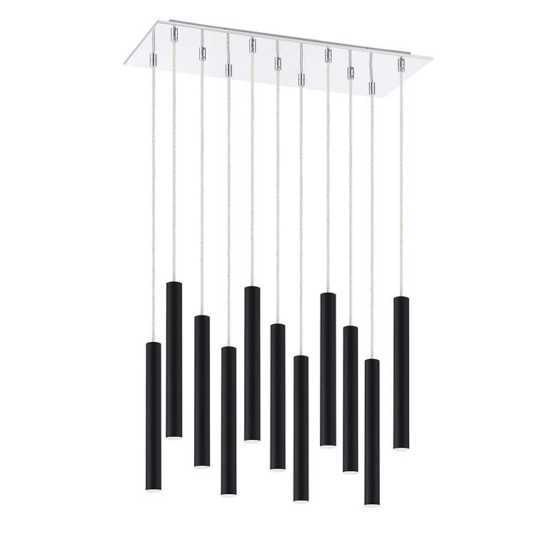Image 4 Forest by Z-Lite Chrome 11 Light Chandelier more views