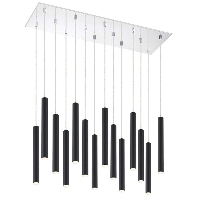 Image 1 Forest by Z-Lite Chrome 14 Light Chandelier
