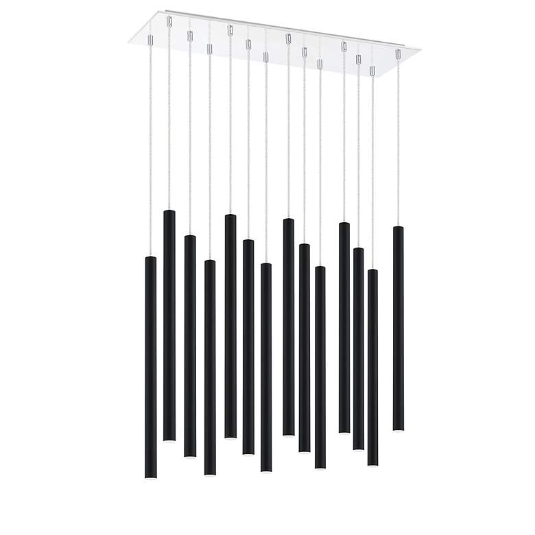 Image 4 Forest by Z-Lite Chrome 14 Light Chandelier more views