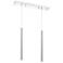 Forest by Z-Lite Chrome 2 Light Island Pendant