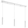Forest by Z-Lite Chrome 3 Light Island Pendant