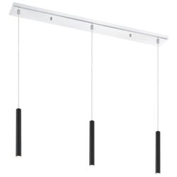 Forest by Z-Lite Chrome 3 Light Island Pendant