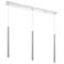 Forest by Z-Lite Chrome 3 Light Island Pendant