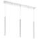 Forest by Z-Lite Chrome 3 Light Island Pendant