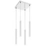 Forest by Z-Lite Chrome 4 Light Chandelier