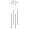 Forest by Z-Lite Chrome 4 Light Chandelier