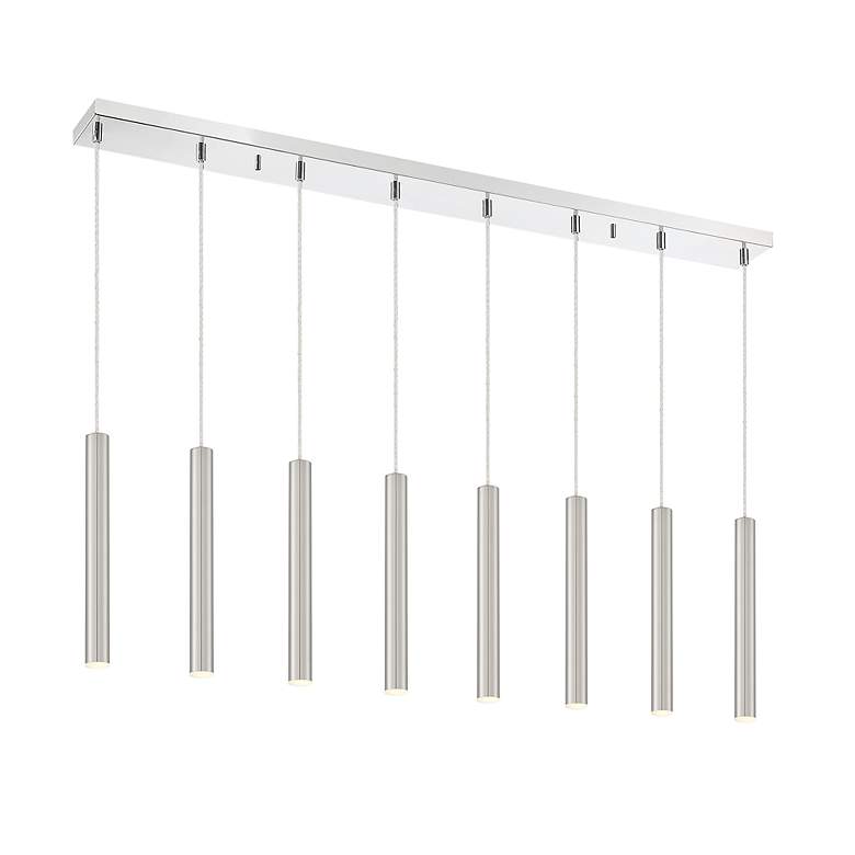 Image 2 Forest by Z-Lite Chrome 8 Light Island Pendant more views