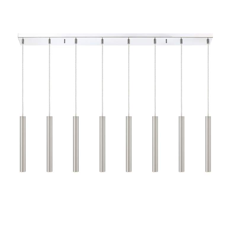Image 4 Forest by Z-Lite Chrome 8 Light Island Pendant more views