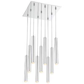 Image1 of Forest by Z-Lite Chrome 9 Light Chandelier
