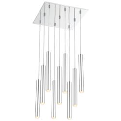 Forest by Z-Lite Chrome 9 Light Chandelier