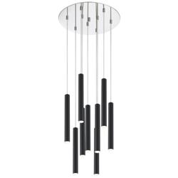 Forest by Z-Lite Chrome 9 Light Chandelier