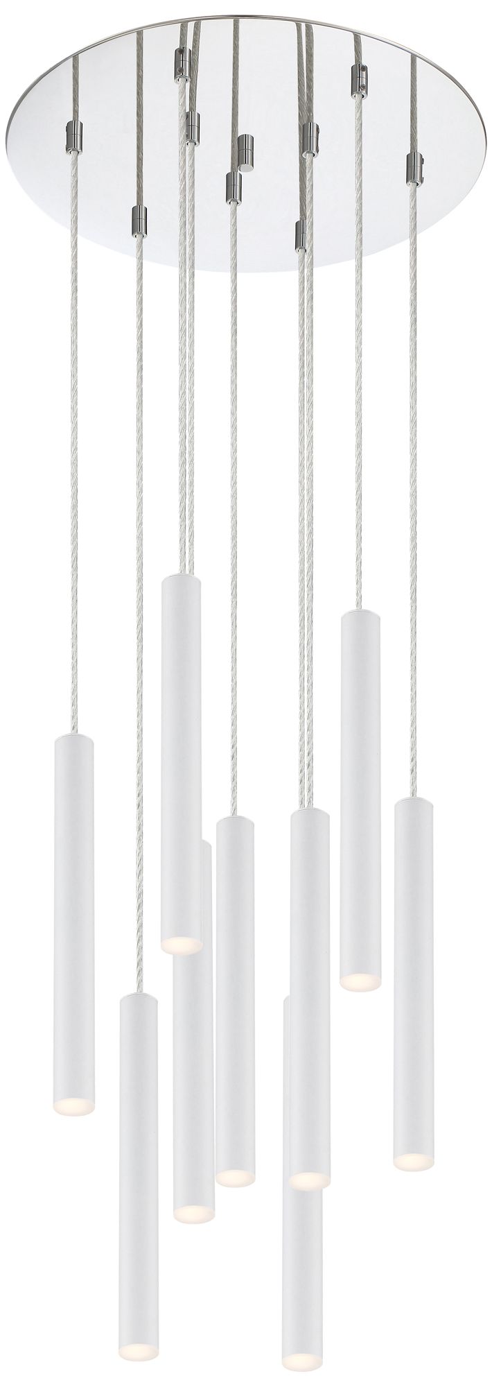 Forest by Z-Lite Chrome 9 Light Chandelier