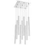 Forest by Z-Lite Chrome 9 Light Chandelier