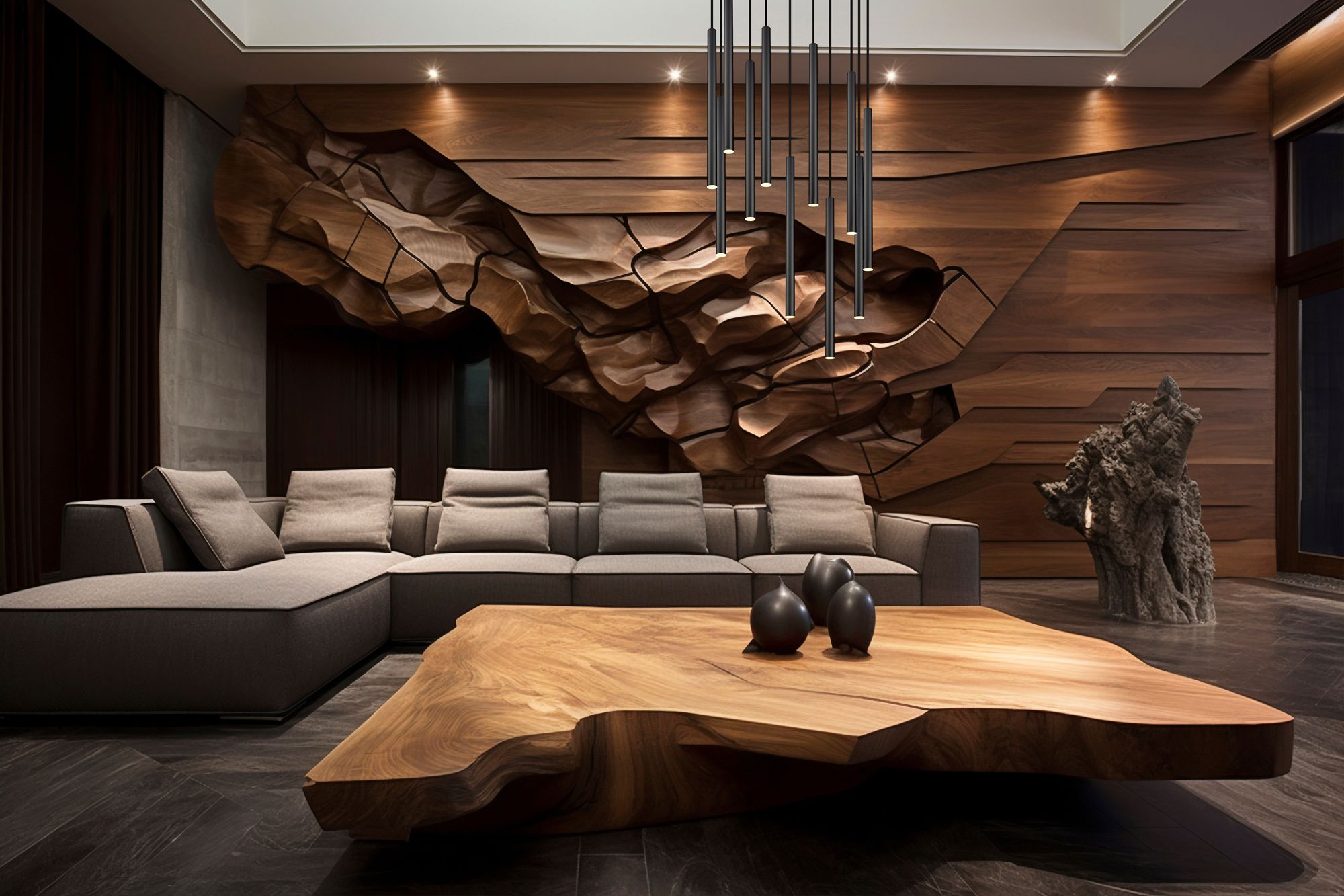 Forest by Z-Lite Matte Black 24 inch 11 Light Chandelier