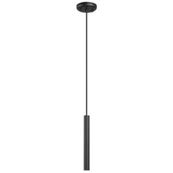 Forest by Z-Lite Matte Black 4.75 inch 1 LightPendant