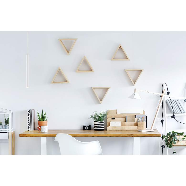 Image 3 Forest by Z-Lite Matte White 1 Light Mini Pendant more views