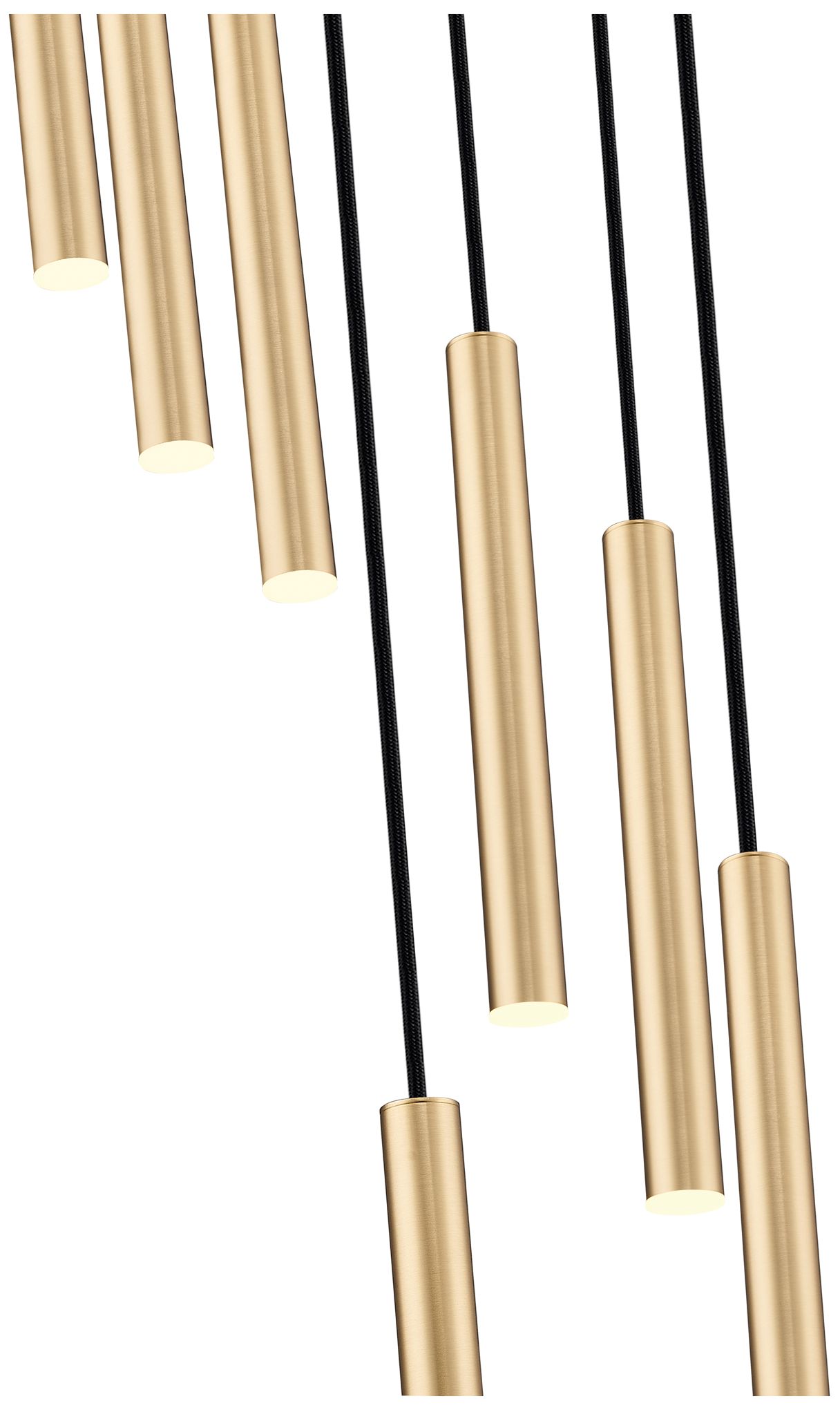 Image 2 Forest by Z-Lite Modern Gold 18 inch 7 Light Chandelier more views