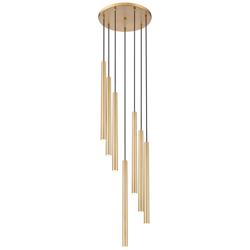 Forest by Z-Lite Modern Gold 18 inch 7 Light Chandelier