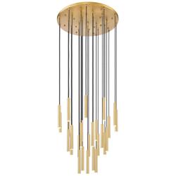 Forest by Z-Lite Modern Gold 36 inch 27 Light Chandelier