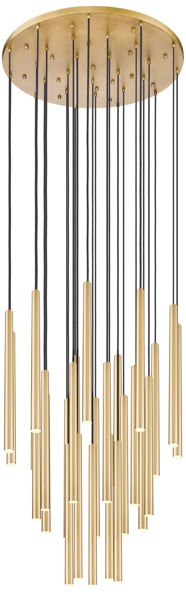 Forest by Z-Lite Modern Gold 36 inch 27 Light Chandelier